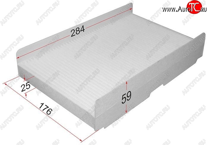 224 р. Фильтр салона SAT (176х59х25)  CITROEN C3  FC/FN (2002-2009), CITROEN C3 Pluriel (2003-2010), Peugeot 307  хэтчбэк 5 дв. (2001-2005), Peugeot 308  T7 (2007-2014)  с доставкой в г. Керчь
