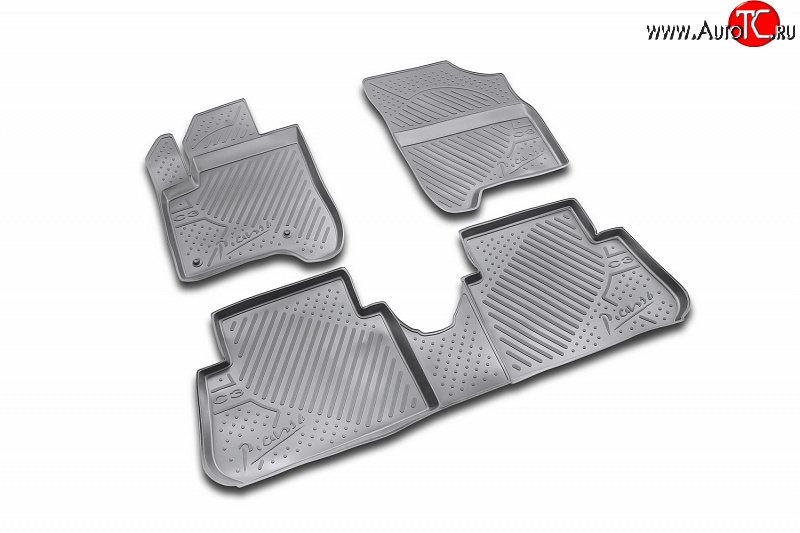 2 349 р. Коврики в салон Element 4 шт. (полиуретан) CITROEN C3 Picasso дорестайлинг (2008-2012)  с доставкой в г. Керчь