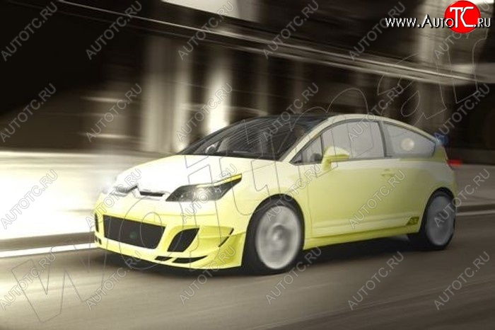 25 899 р. Передний бампер Golardo CITROEN C4  дорестайлинг, хэтчбэк 5 дв. (2004-2008)  с доставкой в г. Керчь