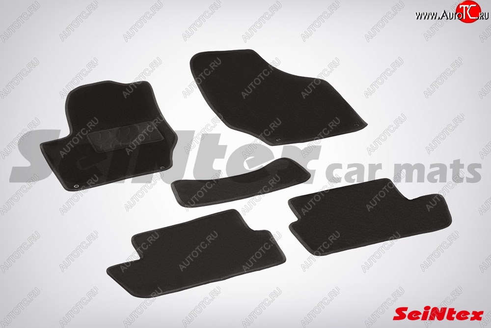 2 899 р. Комплект ворсовых ковриков в салон LUX Seintex  CITROEN C4 ( B7) (2004-2022)  дорестайлинг, хэтчбэк 3 дв.,  дорестайлинг, хэтчбэк 5 дв.,  рестайлинг, хэтчбэк 3 дв.,  рестайлинг, хэтчбэк 5 дв., хэтчбэк 5 дв., седан дорестайлинг, седан рестайлинг  с доставкой в г. Керчь