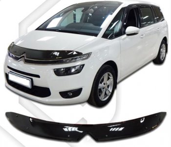Дефлектор капота CA-Plastiс CITROEN C4 picasso 3D минивэн рестайлинг (2016-2018)