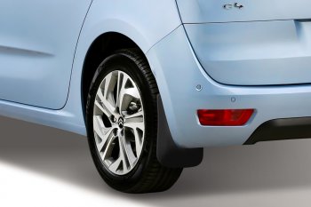 1 249 р. Брызговики задние Frosch - Оptimum CITROEN C4 picasso 3D минивэн дорестайлинг (2014-2016)  с доставкой в г. Керчь. Увеличить фотографию 2