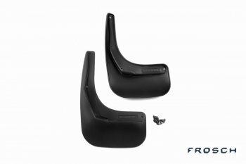 4 799 р. Задние брызговики Frosch CITROEN C4 B7 седан рестайлинг (2015-2022)  с доставкой в г. Керчь. Увеличить фотографию 2