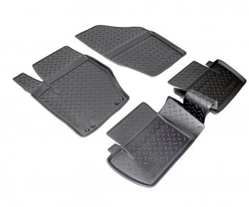 Комплект ковриков в салон Norplast Unidec CITROEN C4  B7 (2011-2018) хэтчбэк 5 дв. (Цвет: черный)