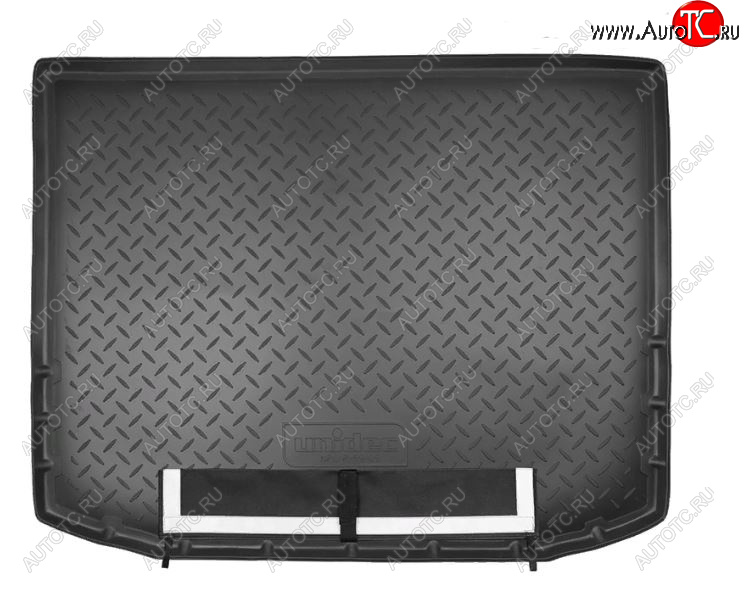 2 799 р. Коврик багажника Norplast Unidec  CITROEN C4 aircross (2012-2017), Mitsubishi ASX (2010-2025), Peugeot 4008 (2012-2025) (Цвет: черный, с погрузочным ковриком (фартуком))  с доставкой в г. Керчь