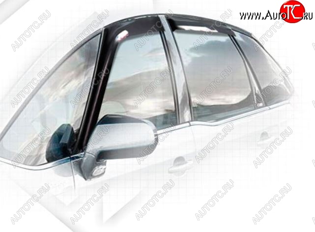 1 999 р. Дефлектора окон CA-Plastiс CITROEN C4 picasso UD минивэн (2006-2014) (Classic полупрозрачный)  с доставкой в г. Керчь