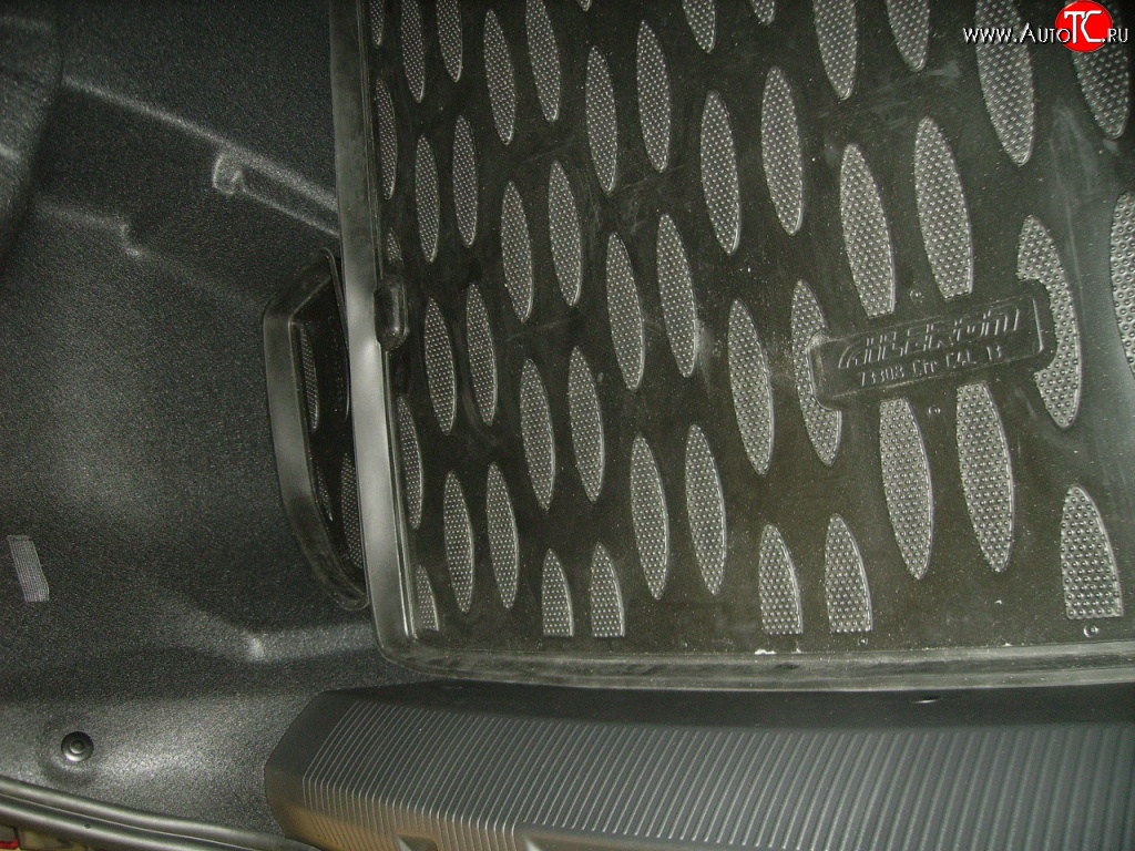 1 999 р. Коврик в багажник L (седан, 2 кармана) Aileron (полиуретан) CITROEN C4 B7 хэтчбэк 5 дв. (2011-2018)  с доставкой в г. Керчь