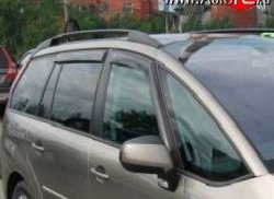 Комплект дефлекторов окон (ветровиков) 4 шт. Russtal CITROEN C4 picasso UD минивэн (2006-2014)