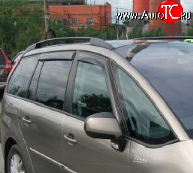 999 р. Комплект дефлекторов окон (ветровиков) 4 шт. Russtal CITROEN C4 picasso UD минивэн (2006-2014)  с доставкой в г. Керчь