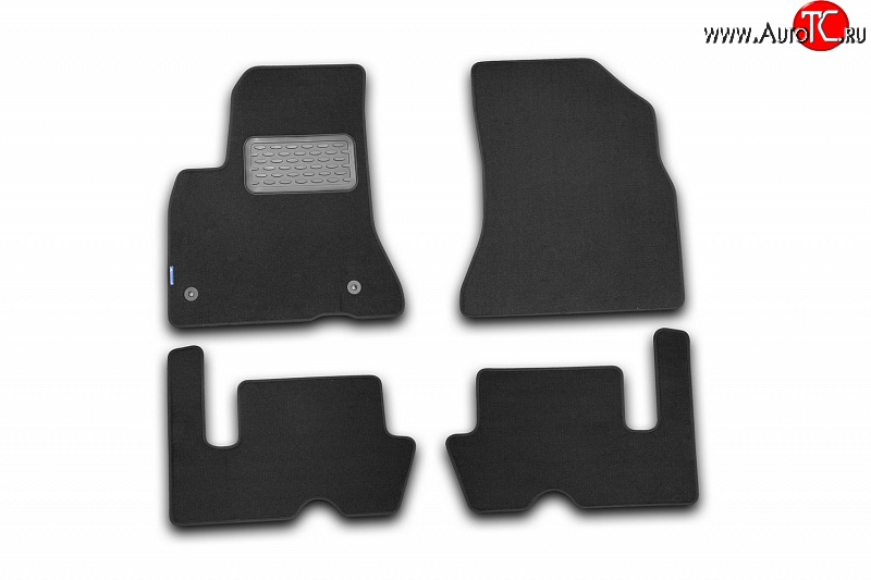 4 299 р. Коврики в салон Element 4 шт. (текстиль) (АКПП) CITROEN C4 picasso UD минивэн (2006-2014)  с доставкой в г. Керчь