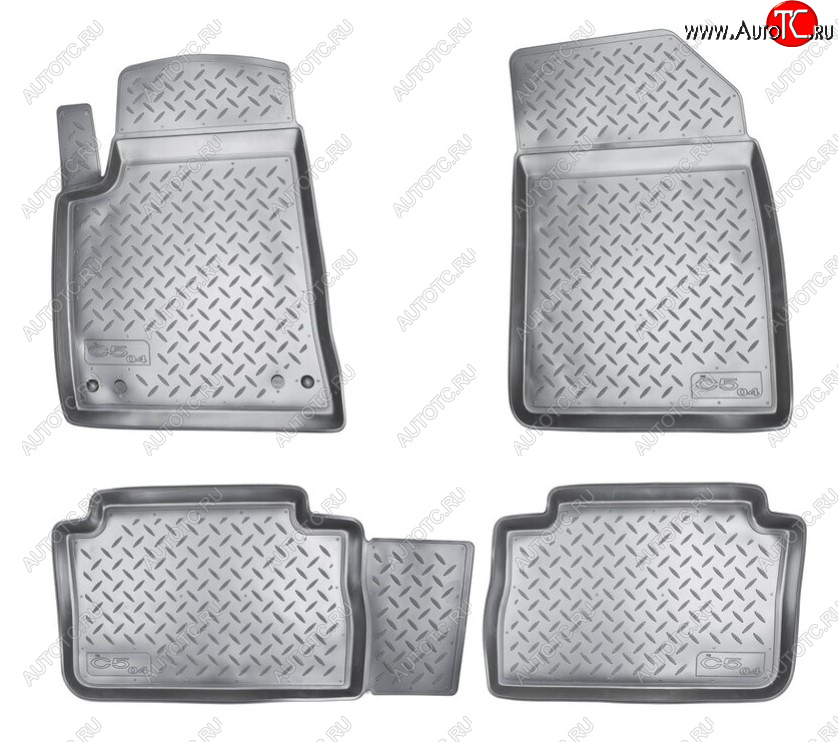 2 139 р. Комплект ковриков в салон Norplast Unidec CITROEN C5 X40,DC лифтбэк дорестайлинг (2000-2004) (Цвет: черный)  с доставкой в г. Керчь