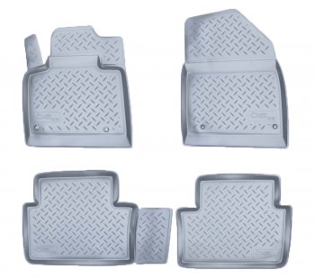 Коврики салона Norplast Unidec CITROEN C5 ( RD,  RW) (2008-2021) дорестайлинг, седан, доресталийнг, универсал, рестайлинг, седан (Цвет: серый)
