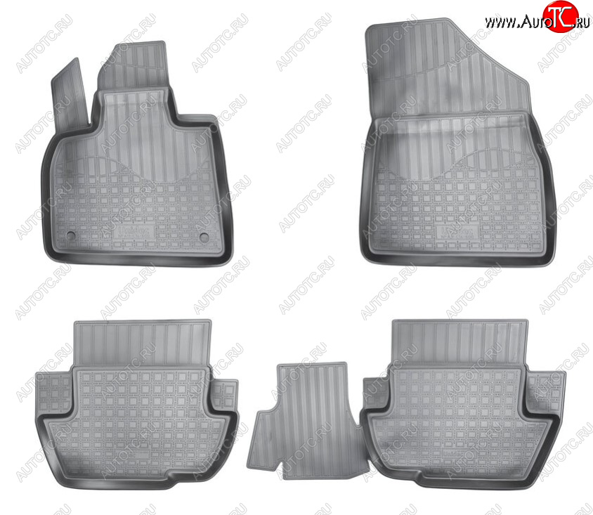 2 139 р. Комплект ковриков в салон Norplast Unidec  CITROEN DS5  PF2 (2011-2015) хэтчбэк (Цвет: черный)  с доставкой в г. Керчь