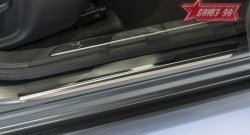 2 384 р. Накладки на внутренние пороги Souz-96 CITROEN DS5 PF2 хэтчбэк (2011-2015)  с доставкой в г. Керчь. Увеличить фотографию 2