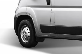 1 249 р. Брызговики Frosch (optimum) CITROEN Jumper 250 (2006-2014) (Передние (с расширителями арок и подкрылками в пакете))  с доставкой в г. Керчь. Увеличить фотографию 2