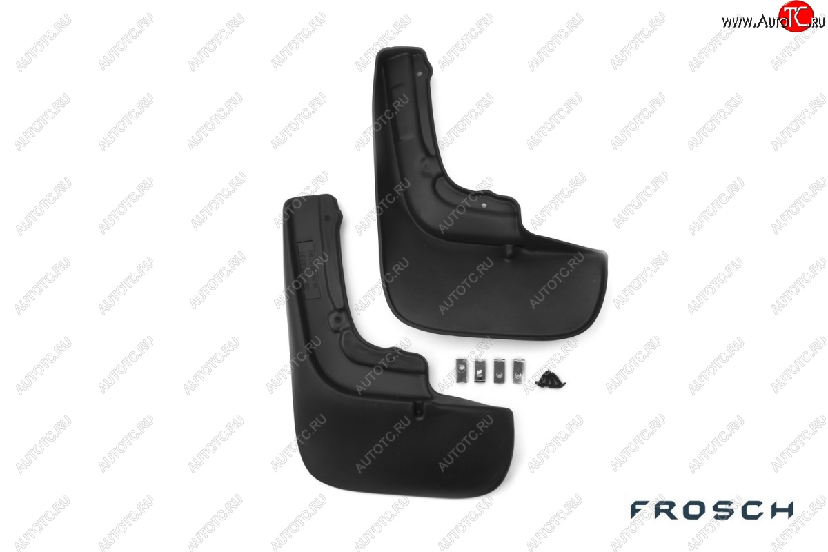 4 799 р. Брызговики Frosch CITROEN Jumper 250 (2006-2014) (Задние (без расширителей арок, в коробке))  с доставкой в г. Керчь