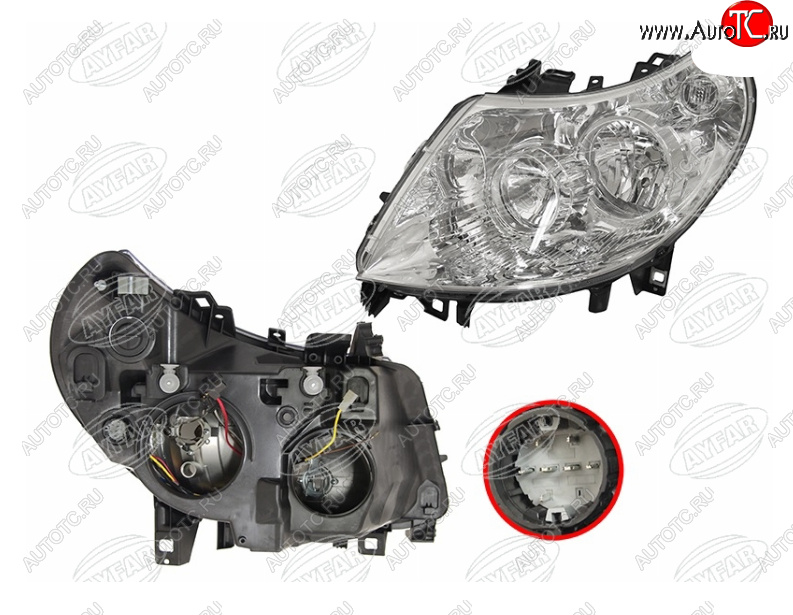 12 499 р. Левая фара (c электрокорректором, 7 контактов) AYFAR  CITROEN Jumper  250 (2006-2014), Fiat Ducato  250 (2006-2014), Peugeot Boxer  250 (2006-2014)  с доставкой в г. Керчь