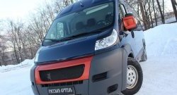 739 р. Реснички на фары RA  CITROEN Jumper  250 (2006-2014) (Глянец под окраску, Неокрашенные)  с доставкой в г. Керчь. Увеличить фотографию 3