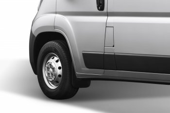 4 799 р. Брызговики Frosch (optimum, без расширителя арок) Peugeot Boxer 250 (2006-2014) (Передние)  с доставкой в г. Керчь. Увеличить фотографию 2