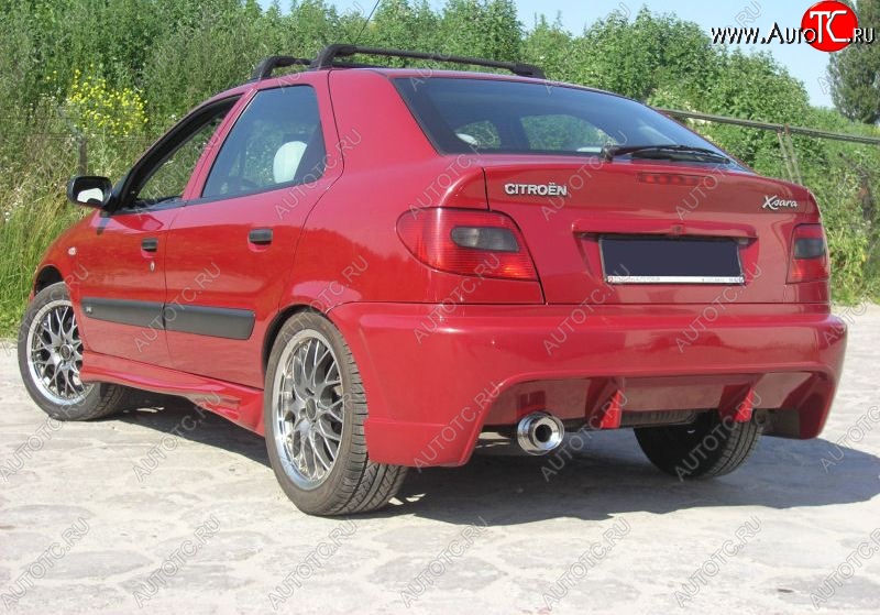 25 899 р. Задний бампер EVO 3 CITROEN Xsara N0 хэтчбэк 3 дв. рестайлинг (2000-2003)  с доставкой в г. Керчь