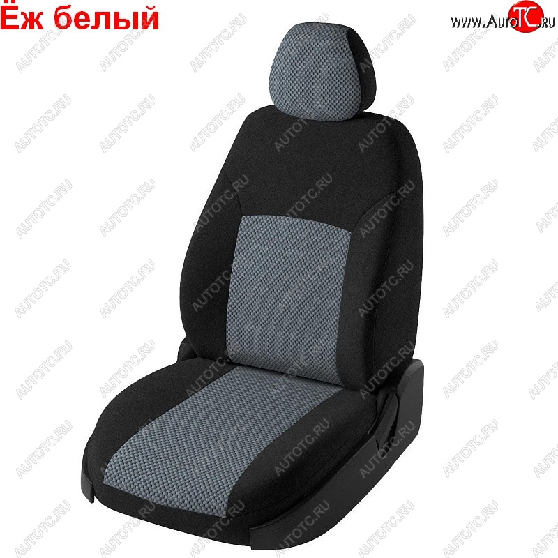 5 549 р. Чехлы для сидений Дублин (жаккард)  Daewoo Matiz ( M100,  M150) (1998-2016) дорестайлинг, рестайлинг (Черный, вставка Ёж белый)  с доставкой в г. Керчь