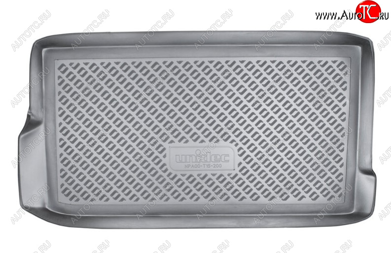 1 159 р. Коврик в багажник Norplast Unidec  Daewoo Matiz  M150 (2000-2016) рестайлинг (Цвет: черный)  с доставкой в г. Керчь