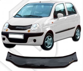 Дефлектор капота CA-Plastic Daewoo Matiz M150 рестайлинг (2000-2016)