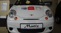 1 469 р. Сетка на бампер (рестайлинг) Russtal (черная) Daewoo Matiz M100 дорестайлинг (1998-2000)  с доставкой в г. Керчь. Увеличить фотографию 3