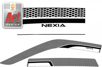 Дефлектора окон CA-Plastiс Daewoo Nexia  рестайлинг (2008-2015)