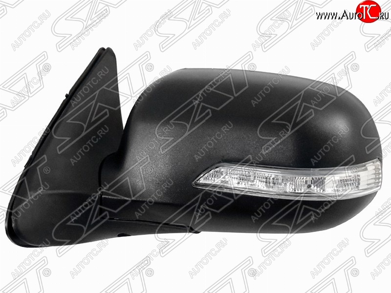 3 199 р. Левое боковое зеркало заднего вида SAT (поворотник, 2 контакта)  Daewoo Nexia  дорестайлинг (1995-2008) (Неокрашенное)  с доставкой в г. Керчь