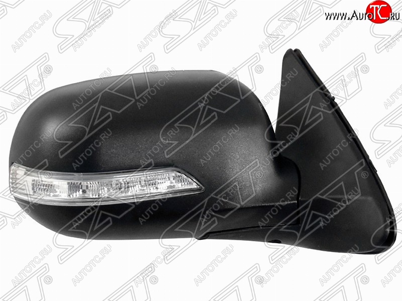 3 199 р. Правое боковое зеркало заднего вида SAT (поворотник, 2 контакта)  Daewoo Nexia  дорестайлинг (1995-2008) (Неокрашенное)  с доставкой в г. Керчь