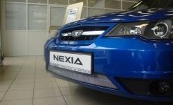 1 389 р. Сетка на бампер Russtal (хром) Daewoo Nexia рестайлинг (2008-2015)  с доставкой в г. Керчь. Увеличить фотографию 7