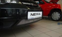 1 389 р. Сетка на бампер Russtal (хром) Daewoo Nexia рестайлинг (2008-2015)  с доставкой в г. Керчь. Увеличить фотографию 10