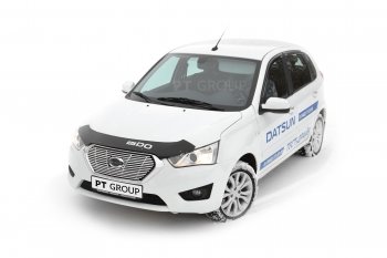 6 479 р. Накладка на решетку радиатора Petroil Tuning  Datsun mi-DO - on-DO (Нержавейка)  с доставкой в г. Керчь. Увеличить фотографию 2