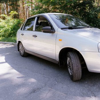 929 р. Пороги накладки Autodemic V2 Лада Калина 1119 хэтчбек (2004-2013) (Текстурная поверхность)  с доставкой в г. Керчь. Увеличить фотографию 7