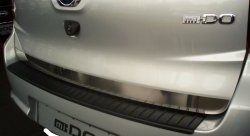 679 р. Накладка защитная на верхнюю часть заднего бампера Тюн-Авто  Datsun mi-DO (2014-2021) хэтчбэк  с доставкой в г. Керчь. Увеличить фотографию 3
