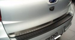 679 р. Накладка защитная на верхнюю часть заднего бампера Тюн-Авто  Datsun mi-DO (2014-2021) хэтчбэк  с доставкой в г. Керчь. Увеличить фотографию 2