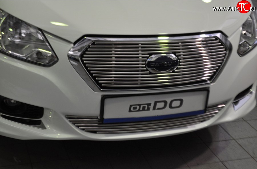 3 399 р. Декоративная вставка воздухозаборника Berkut Datsun on-DO седан дорестайлинг (2014-2019)  с доставкой в г. Керчь