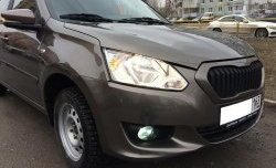 3 699 р. Решётка радиатора K2 Datsun on-DO седан дорестайлинг (2014-2019) (Неокрашенная)  с доставкой в г. Керчь. Увеличить фотографию 4