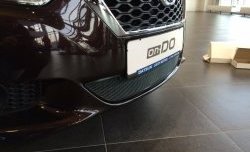 1 469 р. Сетка на бампер Russtal (черная) Datsun on-DO седан дорестайлинг (2014-2019)  с доставкой в г. Керчь. Увеличить фотографию 4