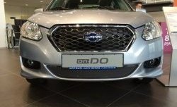 1 469 р. Сетка на бампер Russtal (черная) Datsun on-DO седан дорестайлинг (2014-2019)  с доставкой в г. Керчь. Увеличить фотографию 10