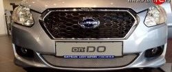 1 899 р. Сетка на бампер Russtal (хром) Datsun on-DO седан дорестайлинг (2014-2019)  с доставкой в г. Керчь. Увеличить фотографию 6