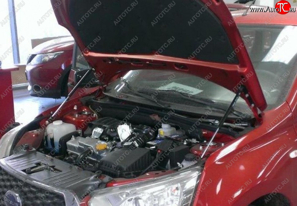 2 199 р. Газовые упоры капота Berkut Datsun on-DO седан дорестайлинг (2014-2019)  с доставкой в г. Керчь