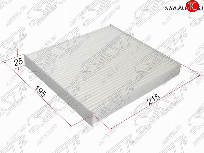 275 р. Фильтр салонный SAT (215х195х25 mm)  Dodge Caliber (2006-2012), Jeep Compass  MK (2011-2015), Jeep Liberty  KK (2007-2013), Mazda 6 ( GG,  GG, GY,  GH) (2002-2012), Mazda Atenza ( GG) (2002-2012), Mazda CX-7  ER (2006-2012), Mazda Demio  2 DY (2002-2007)  с доставкой в г. Керчь