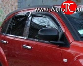 999 р. Комплект дефлекторов окон (ветровиков) 4 шт. Russtal Dodge Caliber (2006-2012)  с доставкой в г. Керчь