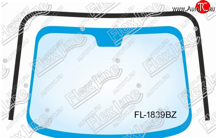 1 949 р. Молдинг лобового стекла FlexLine  Dodge Durango  WK2 (2010-2013), Jeep Grand Cherokee  WK2 (2010-2013)  с доставкой в г. Керчь