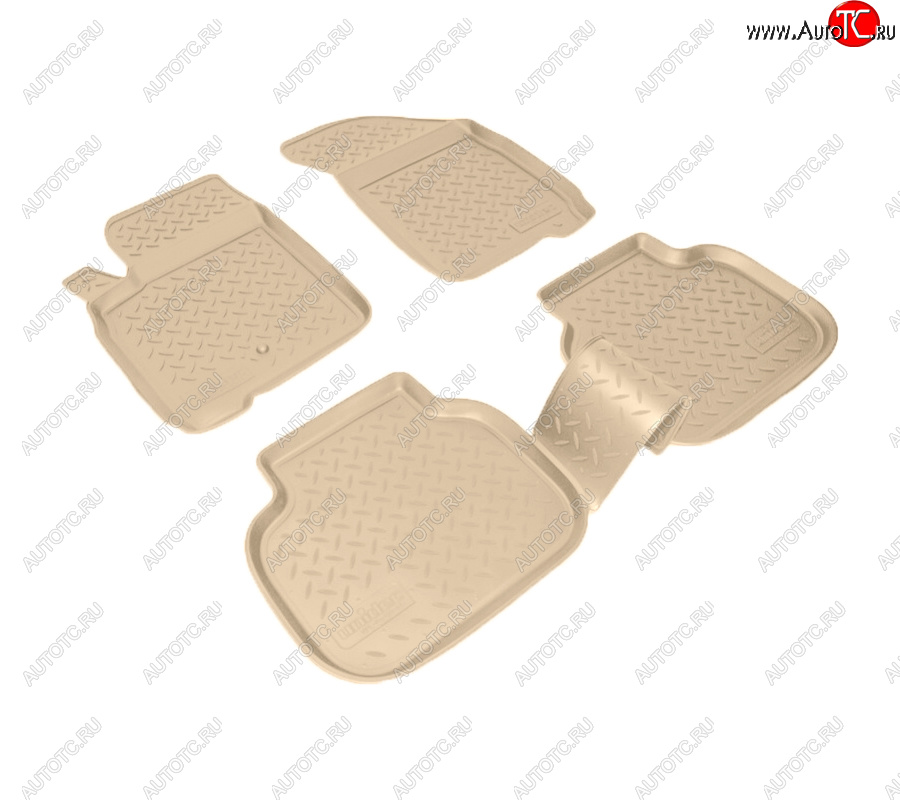3 199 р. Коврики салона Norplast Unidec  Dodge Journey  JC (2007-2015), Fiat Freemont (2011-2016) (Цвет: бежевый)  с доставкой в г. Керчь