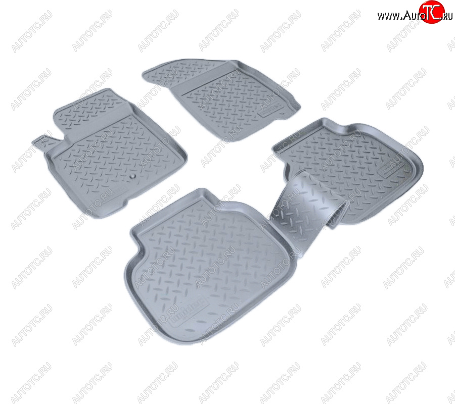 3 199 р. Коврики салона Norplast Unidec  Dodge Journey  JC (2007-2015), Fiat Freemont (2011-2016) (Цвет: серый)  с доставкой в г. Керчь