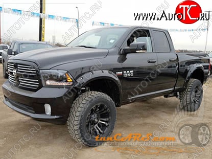 21 249 р. Накладки на колёсные арки BUSHWACKER DESIGN Dodge Ram DJ, DS (2008-2012) (Неокрашенные)  с доставкой в г. Керчь
