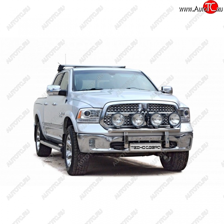 37 799 р. Защита переднего бампера ТехноСфера (Техно Сфера)  Dodge Ram  DJ, DS (2008-2012)  с доставкой в г. Керчь